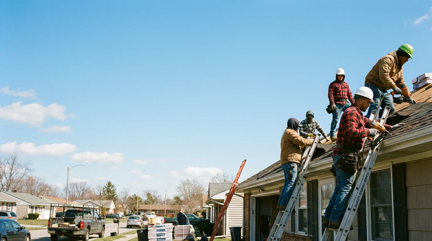 Roofing in Industry, IL near me